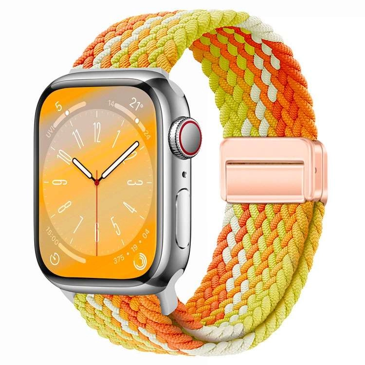 Dây vải bện nylon khóa nam châm cho Apple Watch